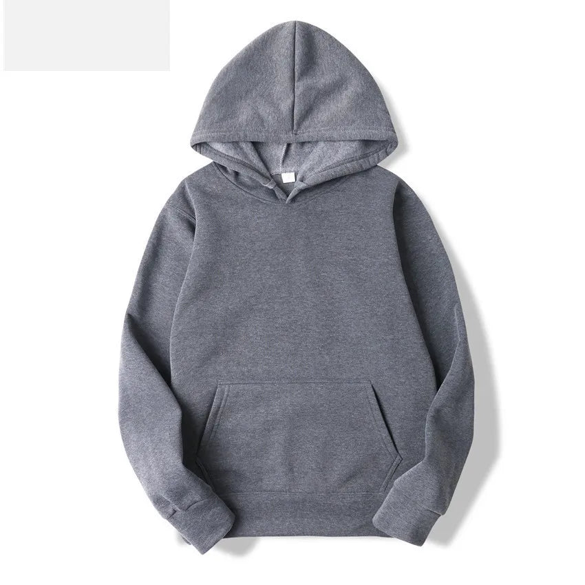 Hoodies Sweatshirts Men Woman Fashion Solid color Red Black Gray Pink Autumn Winter fleece Hip Hop Hoody Male Brand Casual Tops