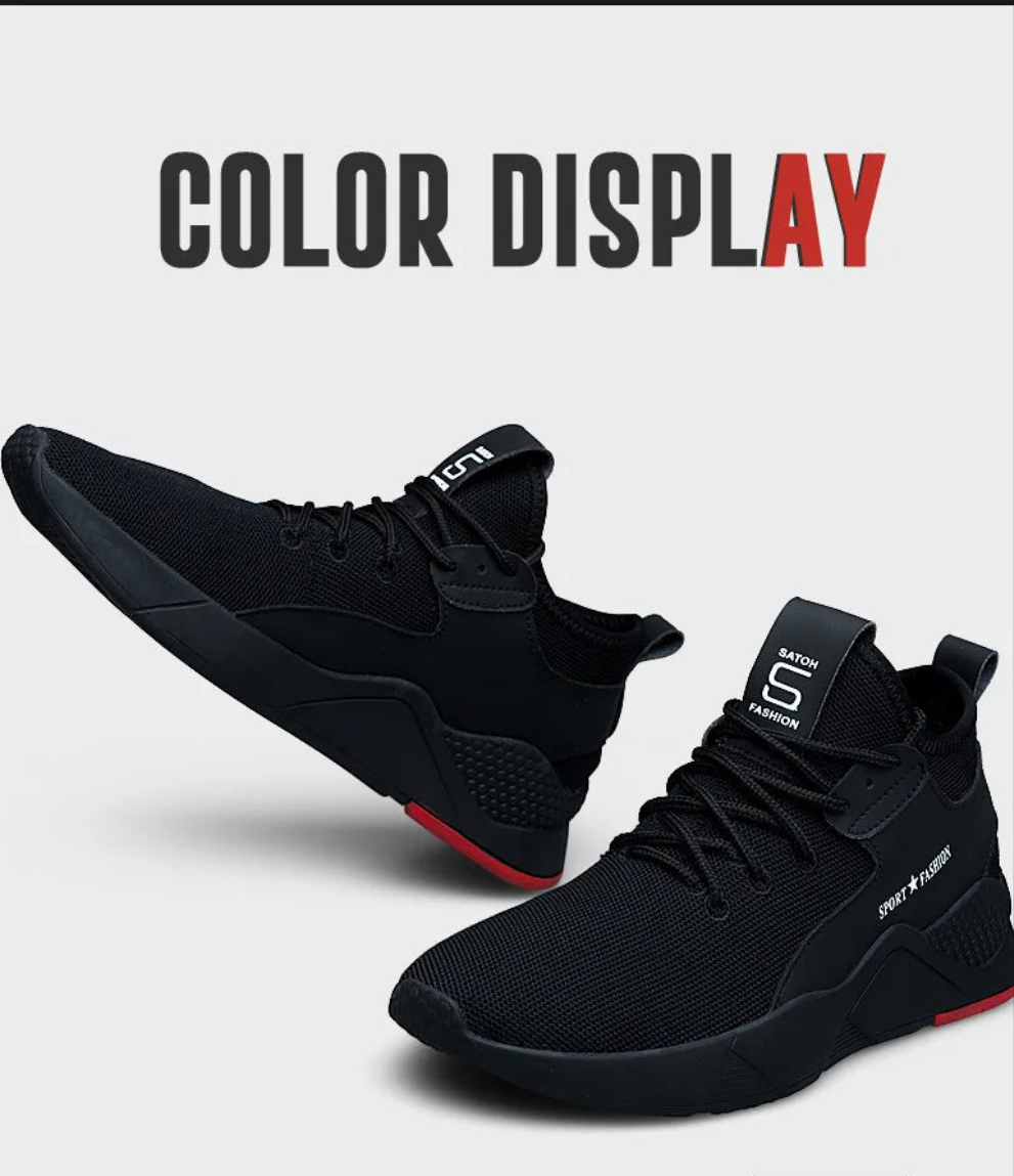 2025 New Man's Sports Shoes Korean Version Trendy work  Shoes Man Casual Running Shoes Flying Woven Breathable Summer Shoes Man