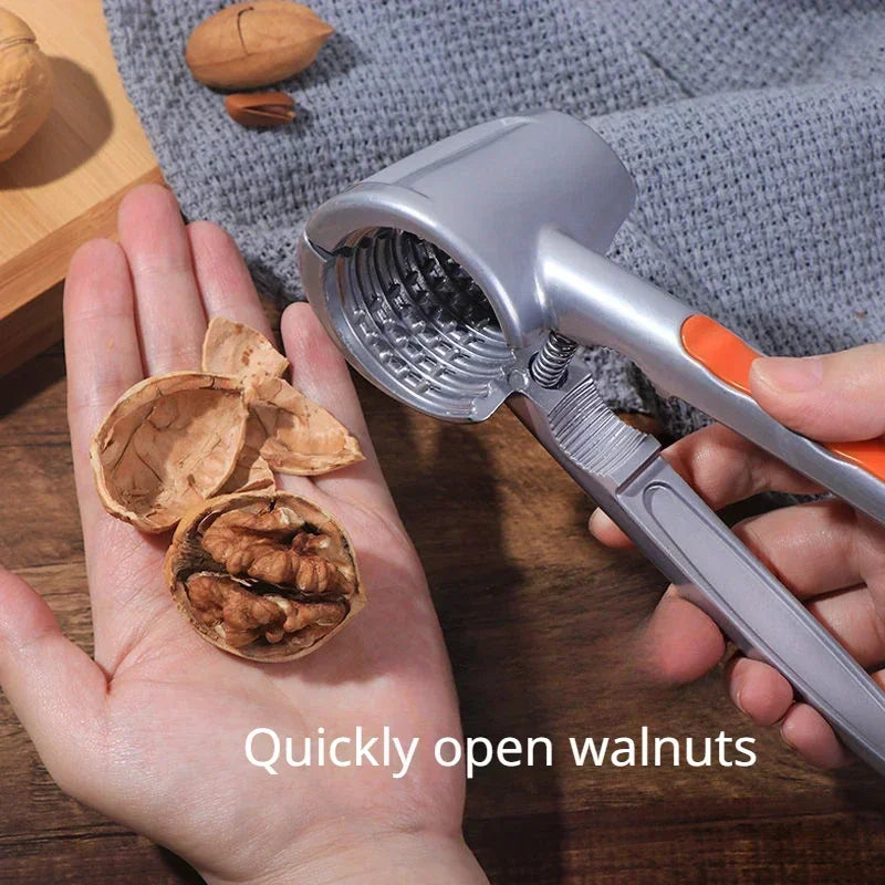 Kitchen Tool Walnut Clip Funnel Shaped Double Mouth Nut Clip Nutcracker Sheller Clip Clamp Plier Walnut Forceps Opening Tool