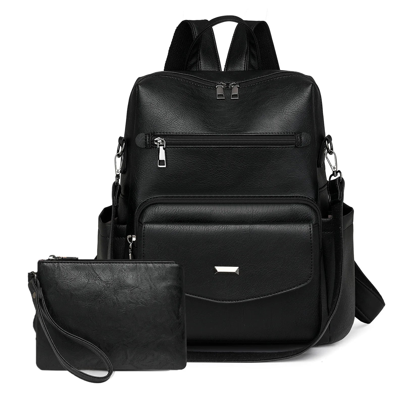 Backpack Purse for Women Fashion Leather Backpack Purse Designer Casual Travel College Backpack Convertible Shoulder Bag