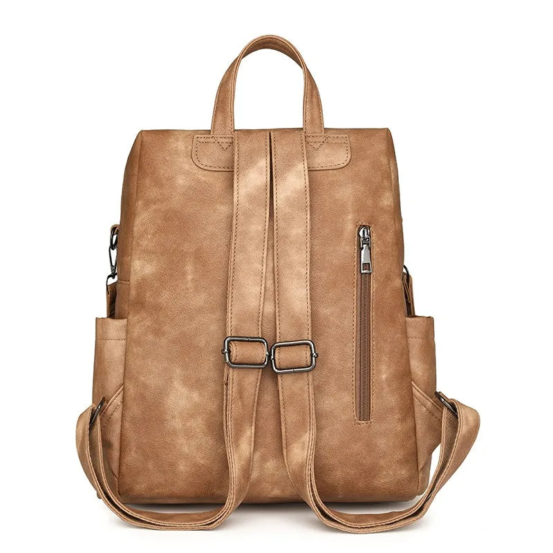 Backpack Purse for Women Fashion Leather Backpack Purse Designer Casual Travel College Backpack Convertible Shoulder Bag