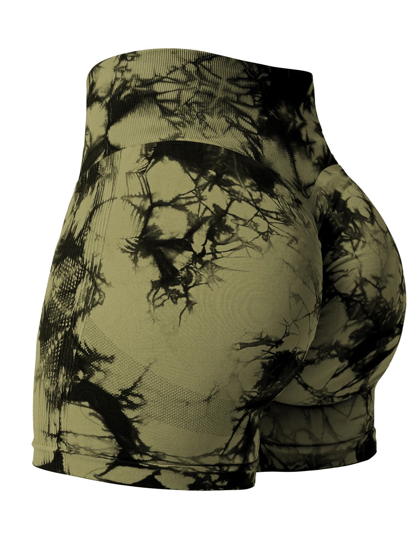 16 Color Sexy Tie Dye Shorts Woman Fitness Seamless Butt Lifting Shorts One Pieces Activewear Running Outdoors