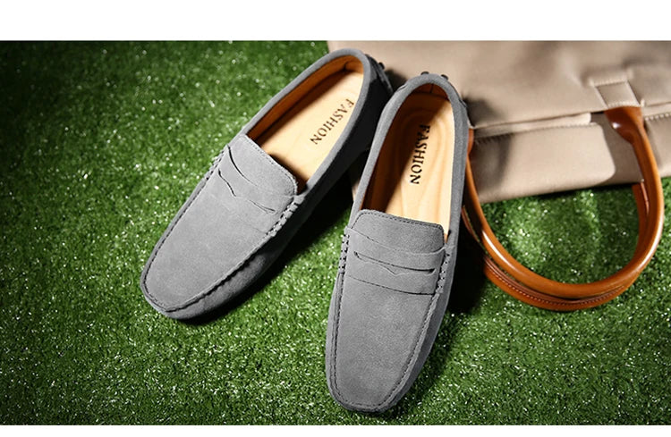 Shoes Men Casual Shoes Fashion Men Shoes Genuine Leather Men Loafers Moccasins Slip on Men Flats Male Driving Shoes