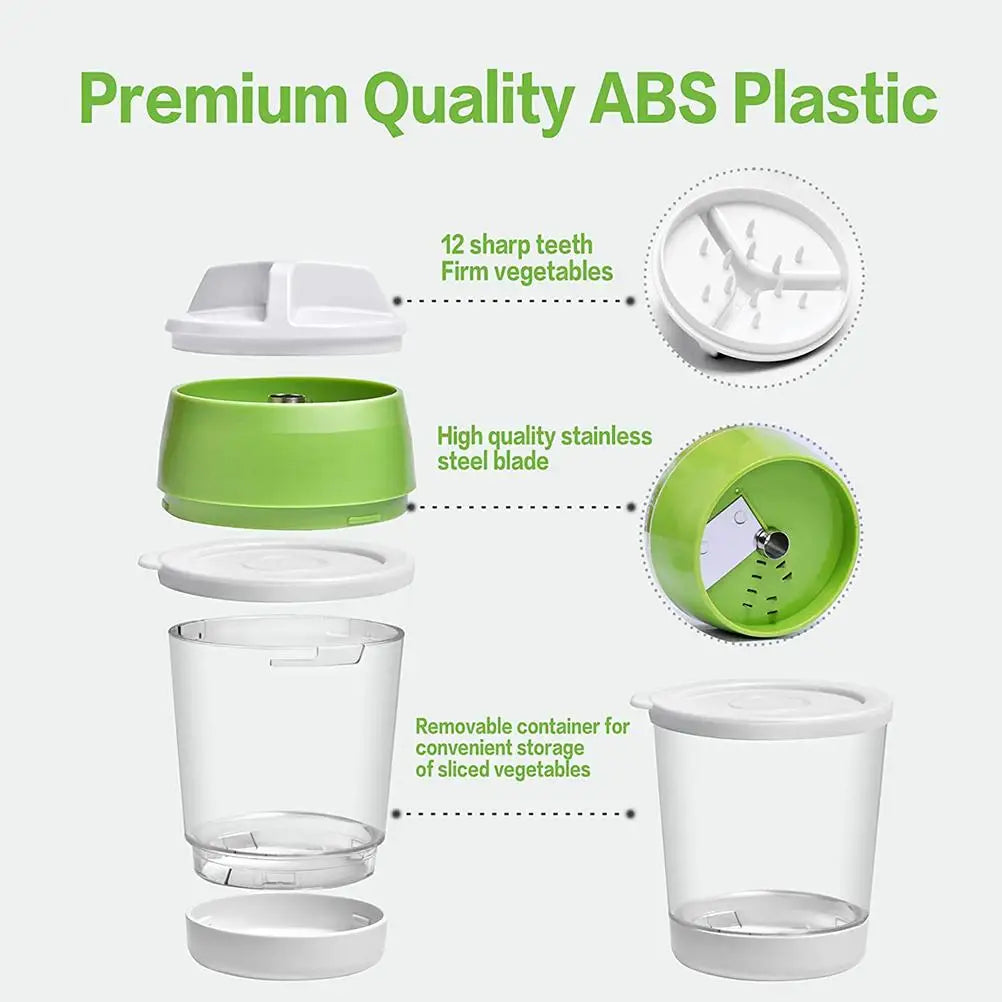 Manual Spiral Cutter Vegetable Cutter Vegetable Cutter Manual Spiral Cutter Kitchen Gadgets for Carrots Cucumbers Veggetti