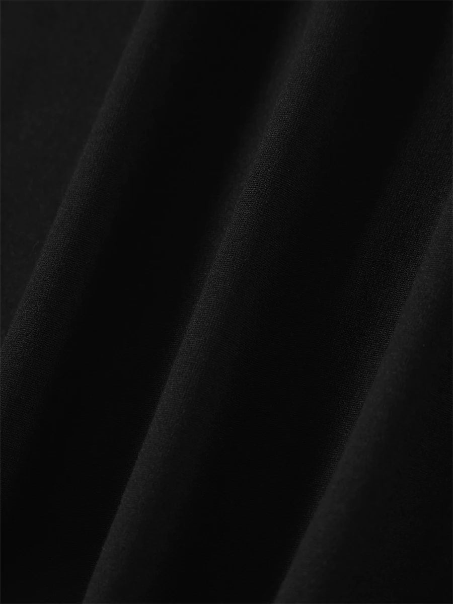 Combhasaki Women's Summer 2Piece Outfits Set Solid Color Crew Neck Sleeveless Crop Tank Tops + Wrapped Hip High Slit Long Skirts