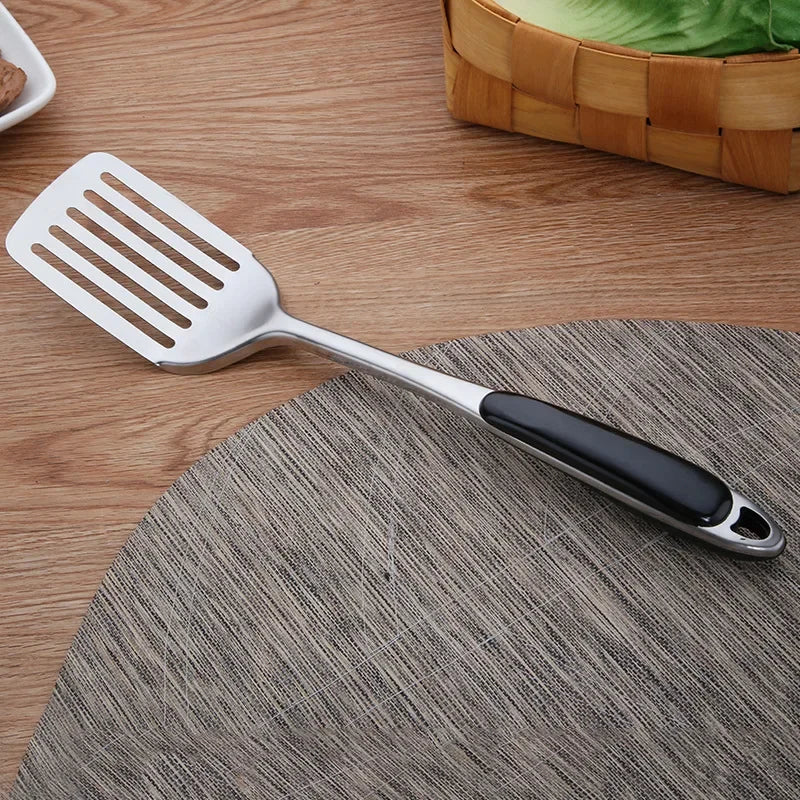Kitchen Utensils  Stainless Steel Spatula Soup Spoon Shovel Thickened Anti-scalding Rice Spoon Frying Shovel Utensils Kitchen