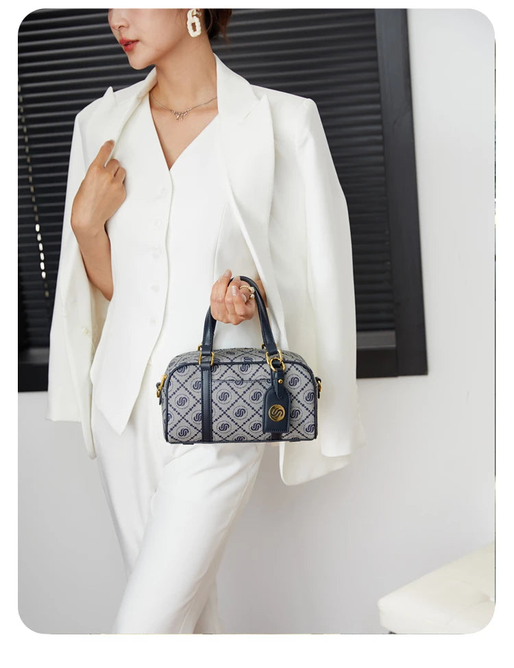 Luxury Best Superstar Show Commuter Bag Elegant Tote Purse Shopper For Business Women With Leather Material