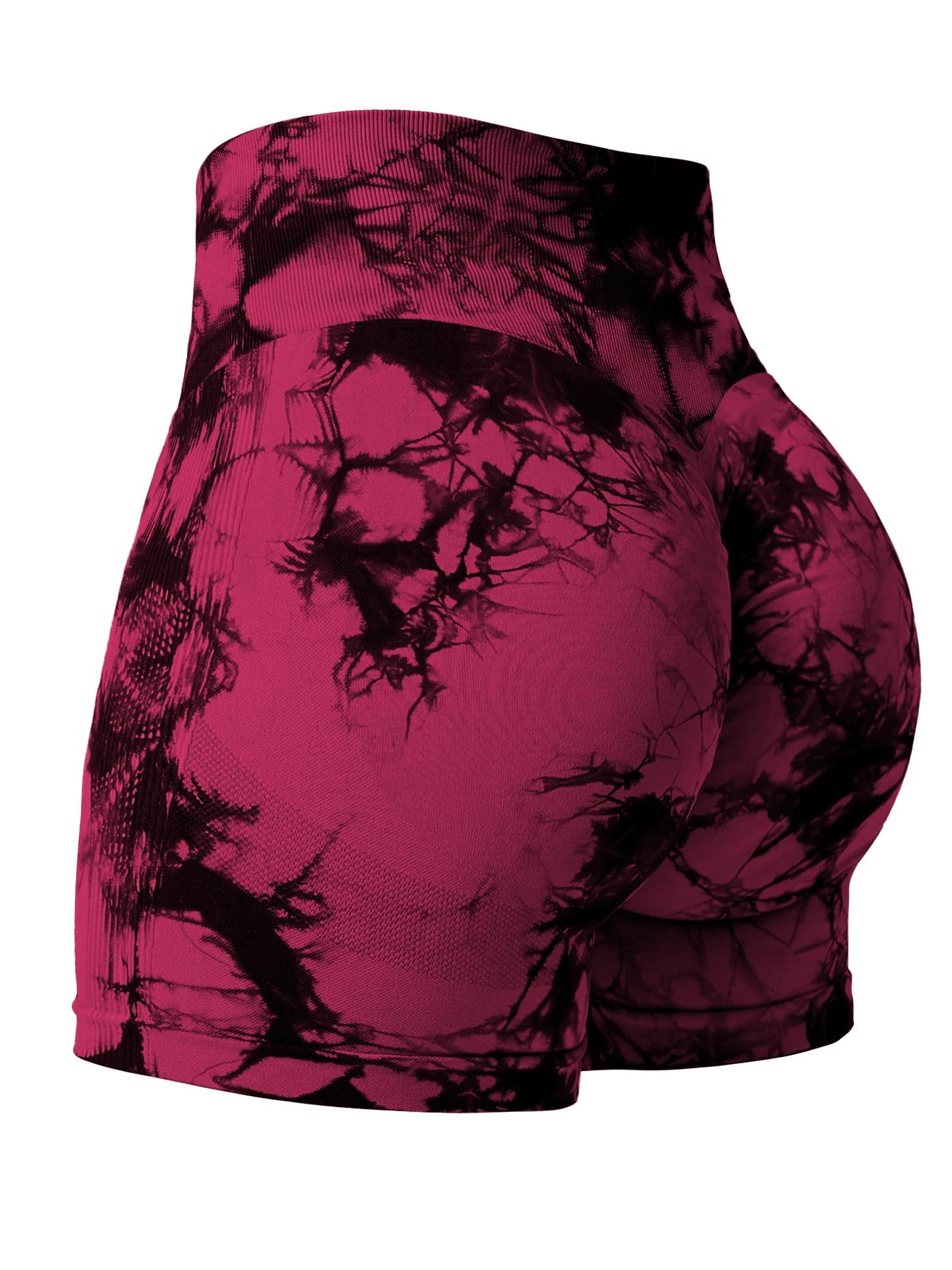 16 Color Sexy Tie Dye Shorts Woman Fitness Seamless Butt Lifting Shorts One Pieces Activewear Running Outdoors