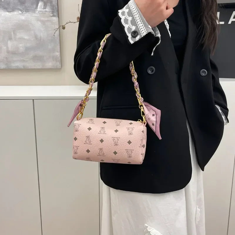 Luxury Ladies Crossbody Purse - Designer Leather Shoulder Bag Elegant Handbags Women Tote Fashionable