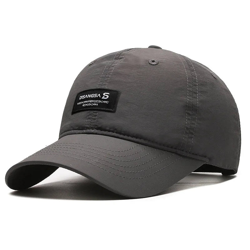 Caps For Men Breathable Sunshade Sunscreen Waterproof Quick-Dry Baseball Cap Male Outdoor Sports Running Light Thin Hat Fishing