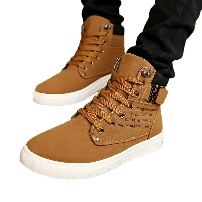 Brand Designer Men's Sneakers Comfortable Casual Shoes Fashion Non-slip Platform Shoes New Lightweight Sneakers Tenis Masculino