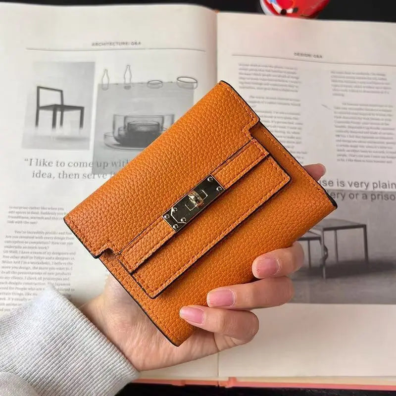Fashion Purse Female Mini Wallet Portable Women's Wallet coin purse Ladies Clutch Luxury card holder Small Folding Short Clutch