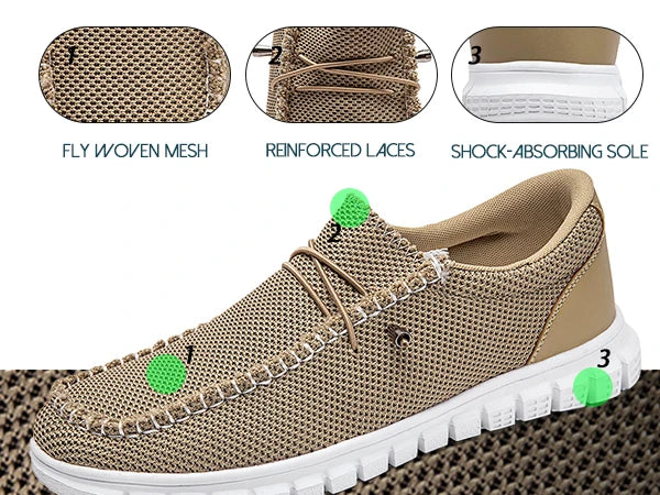 Men Casual Shoes Canvas Loafers for Man Non Slip Vulcanized Shoe Breathable Comfortable Wide Toe Wear-resistant Outdoor Walking