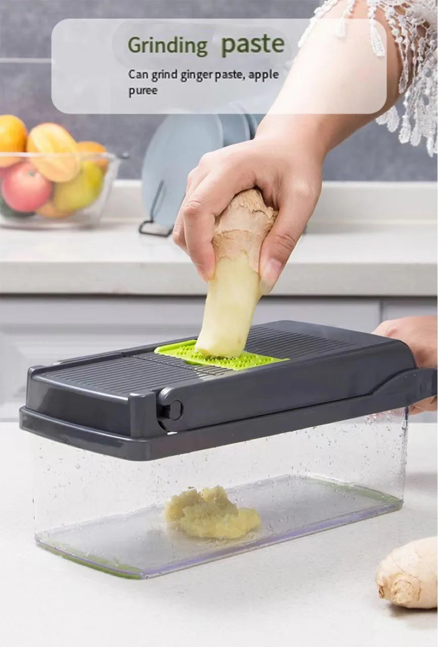 Kitchen Tools Multifunctional Vegetable Cutter Set Manual Slicer Shredder Wiper Grater Kitchen Gadgets and Accessories Cooking