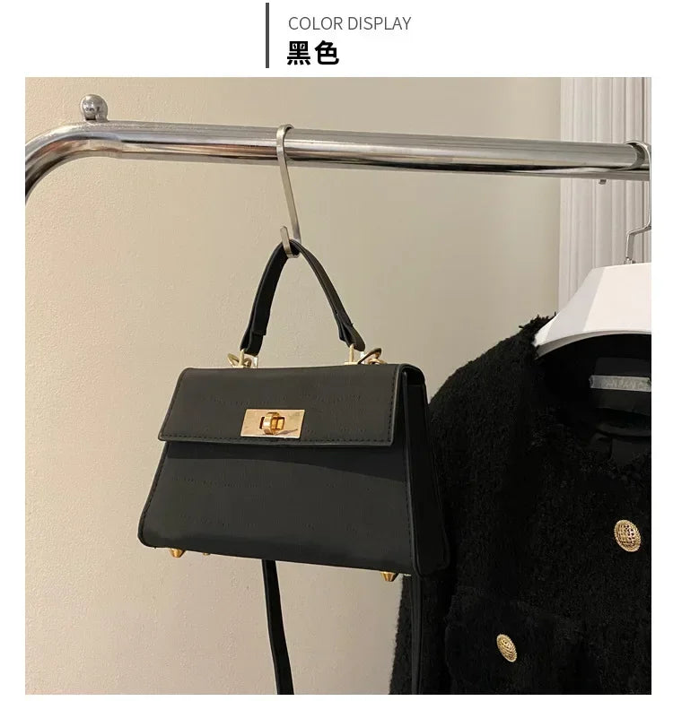 Women's Plaid Crossbody Bag PU Leather - Lightweight Shoulder Purse for Office, Commute & Travel 크로스백