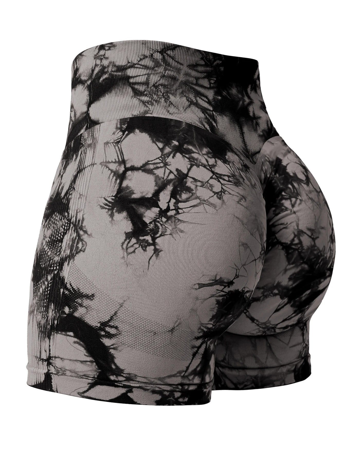 16 Color Sexy Tie Dye Shorts Woman Fitness Seamless Butt Lifting Shorts One Pieces Activewear Running Outdoors