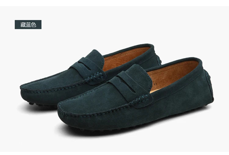 Shoes Men Casual Shoes Fashion Men Shoes Genuine Leather Men Loafers Moccasins Slip on Men Flats Male Driving Shoes