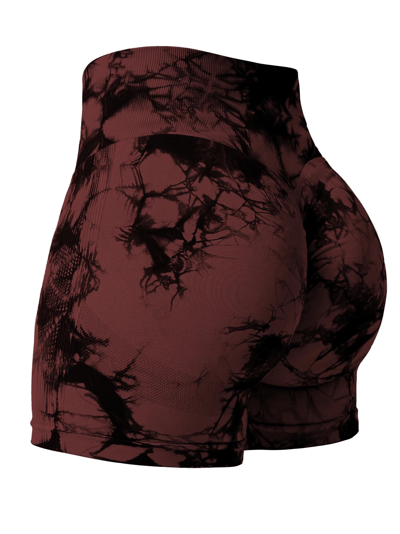 16 Color Sexy Tie Dye Shorts Woman Fitness Seamless Butt Lifting Shorts One Pieces Activewear Running Outdoors