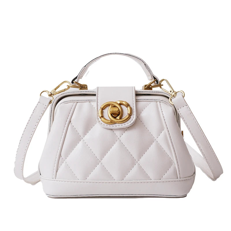 Elegant Ladies Tote Bag Luxury Leather Designer Crossbody Shoulder Handbags Women's Stylish Durable Casual Fashion Purse