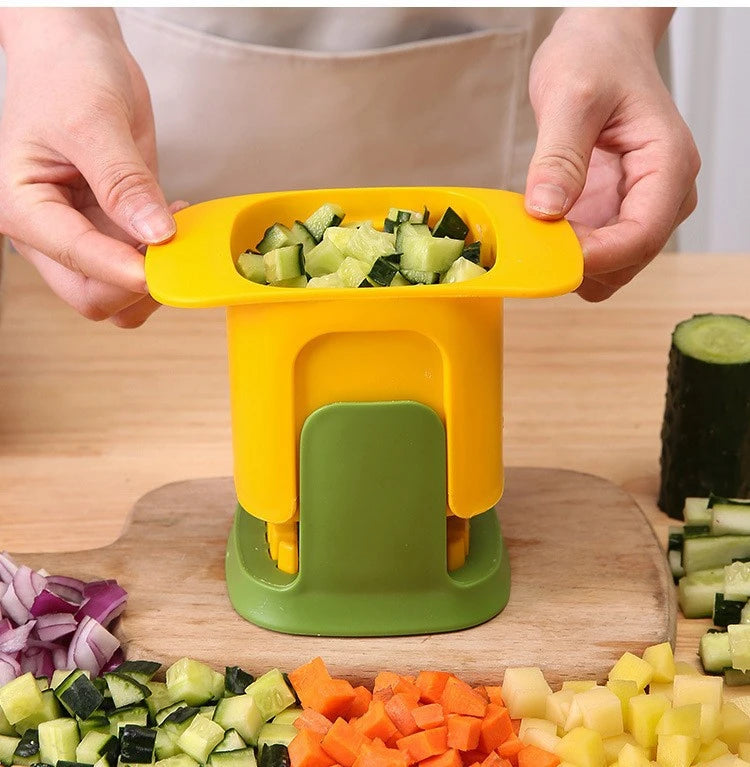 1pc Multi-functional Vegetable Shredder Chip Knife Household Garlic Press Onion Dicer Cucumber Potato Slicer Kitchen Tools