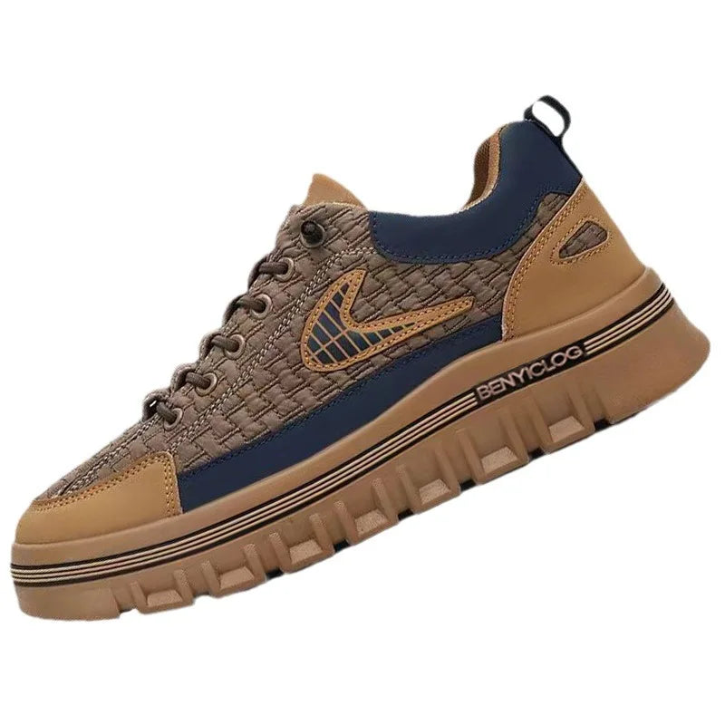 Men Casual Sneakers New Fashion Sport Shoes Outdoor Running Shoes Slip-on Lightweight Sports Casual Walking Tenis Shoes