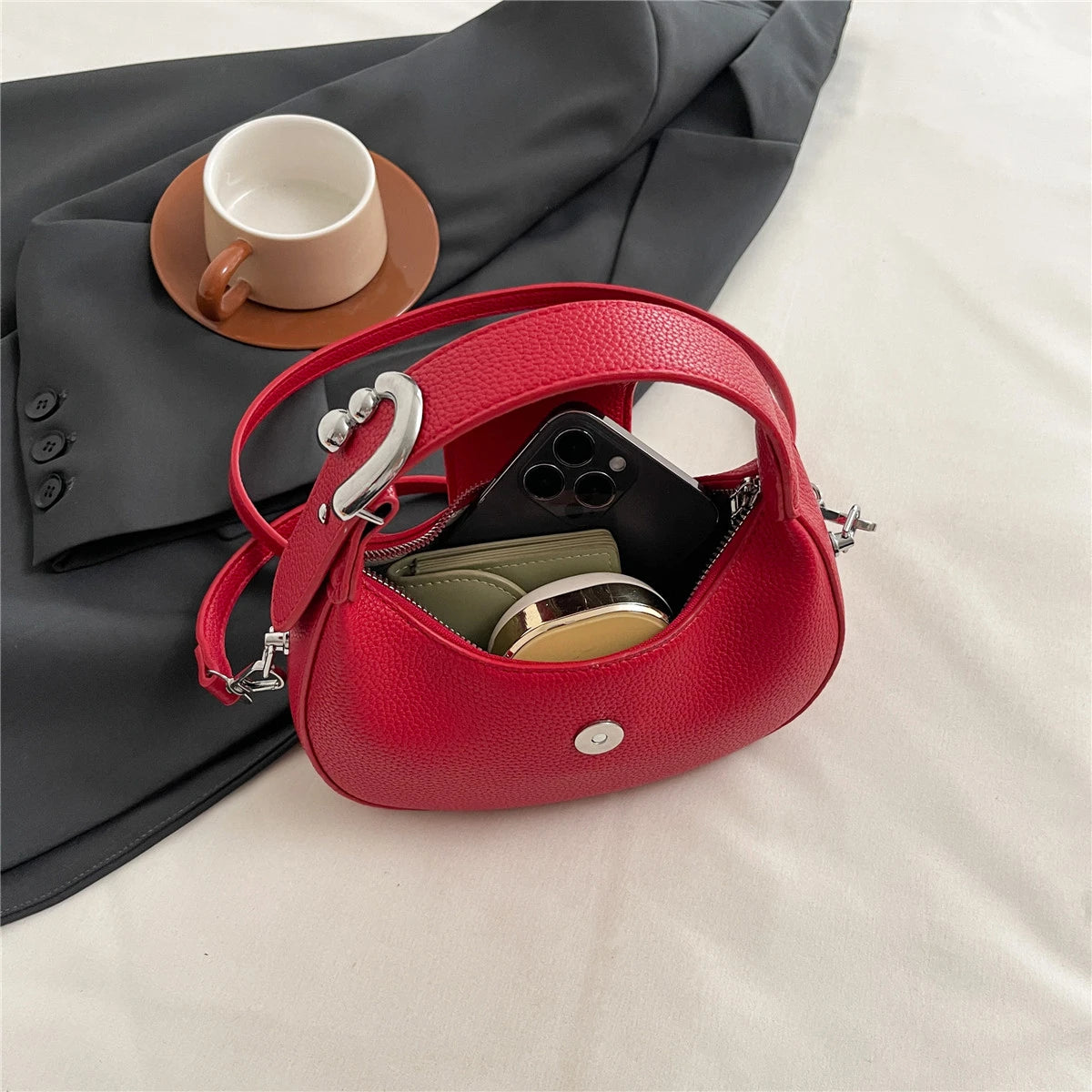 Bags women handbags ladies 2025 New Fashion PU Leather Crossbody Bag Women Small Shoulder Bag Casual Handbag Purse