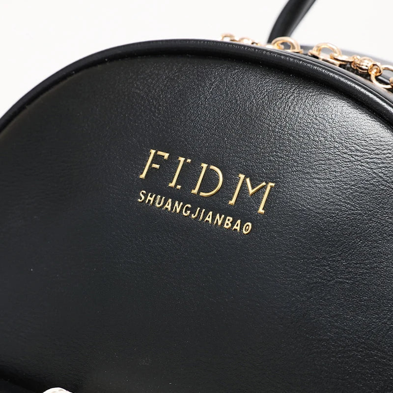 Backpack Purse For Women, Zipper Backpack With Pompom Decorate And Inner Porcket, Faux Leather Daypack