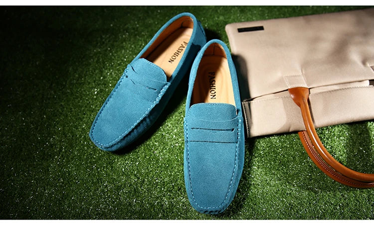 Shoes Men Casual Shoes Fashion Men Shoes Genuine Leather Men Loafers Moccasins Slip on Men Flats Male Driving Shoes