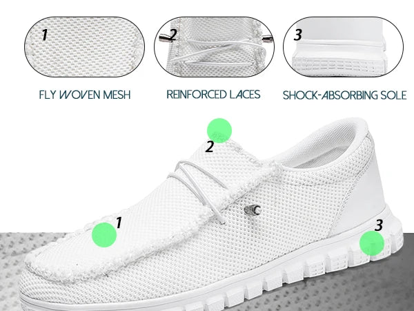 Men Casual Shoes Canvas Loafers for Man Non Slip Vulcanized Shoe Breathable Comfortable Wide Toe Wear-resistant Outdoor Walking