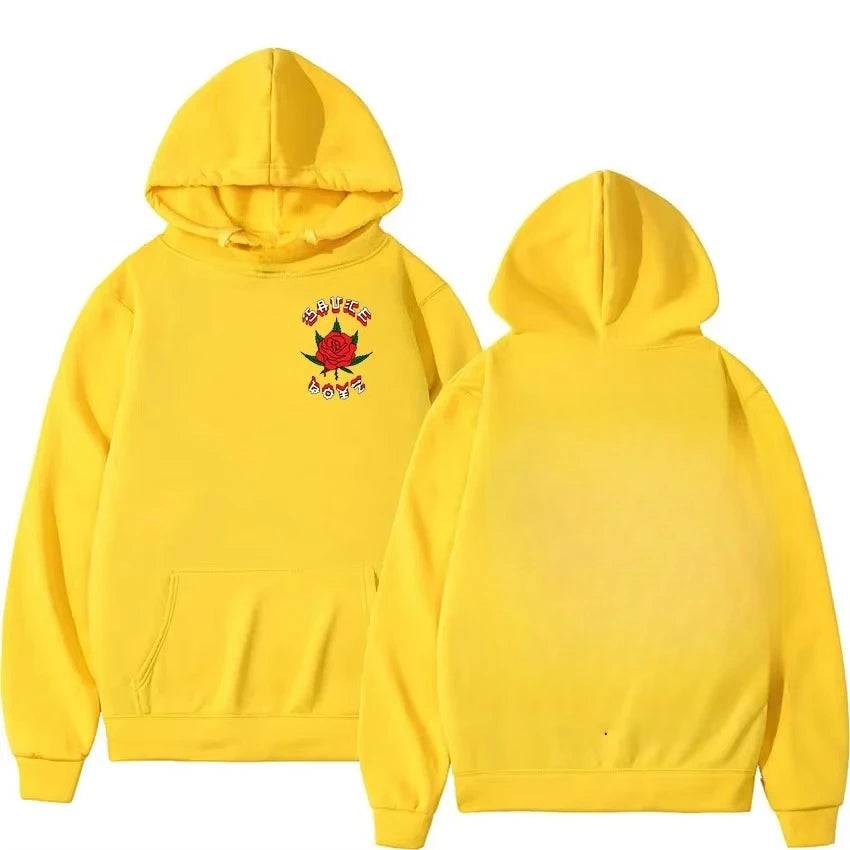 2025 Graphic Hoodie Men's Fashion Pullover Large Sweatshirt Unisex Hip Hop Gothic Hoodie Streetwear Trend