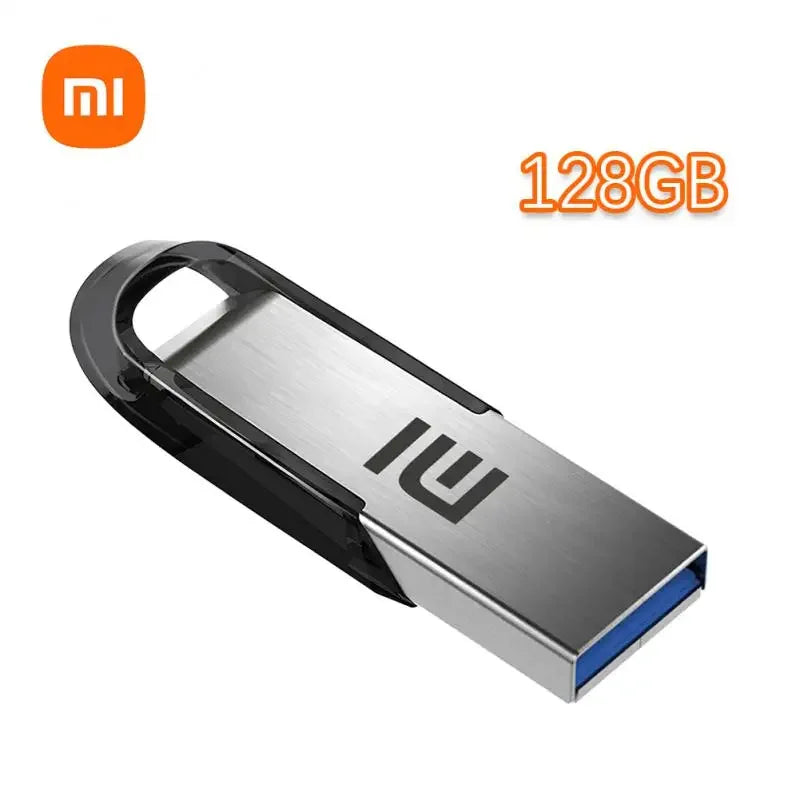Xiaomi 2TB USB Flash Drive Pen Drive 1TB Memory Waterproof U Disk High-Speed USB 3.2 Data Transmission Metal USB Flash Drive OTG