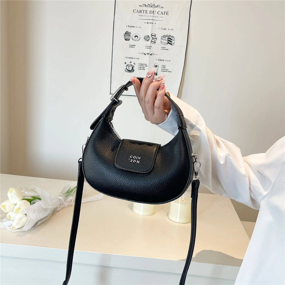 Bags women handbags ladies 2025 New Fashion PU Leather Crossbody Bag Women Small Shoulder Bag Casual Handbag Purse