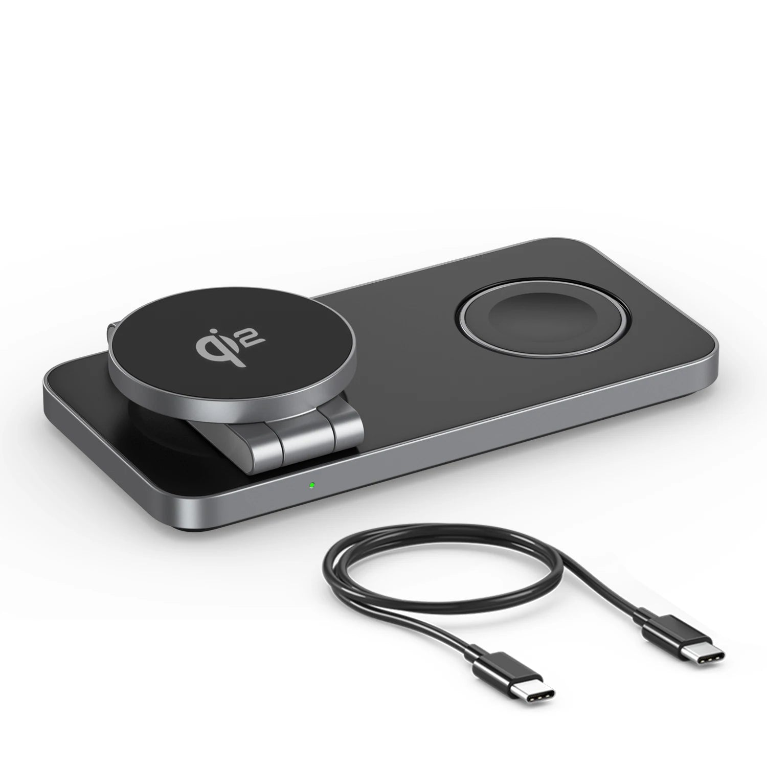 3 in 1 Qi2 Magnetic Wireless Charger For iPhone 16 15 14 13 12 Fast Charging Station For  iWatch 10 9 8 7 6 5  Airpods Pro
