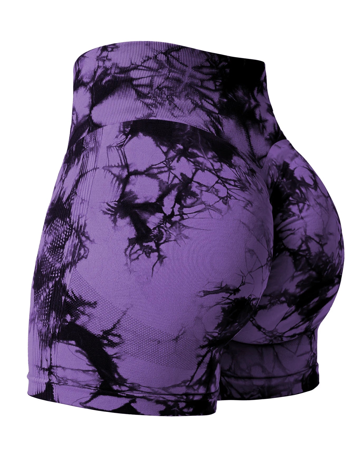 16 Color Sexy Tie Dye Shorts Woman Fitness Seamless Butt Lifting Shorts One Pieces Activewear Running Outdoors