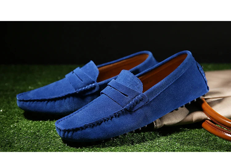 Shoes Men Casual Shoes Fashion Men Shoes Genuine Leather Men Loafers Moccasins Slip on Men Flats Male Driving Shoes