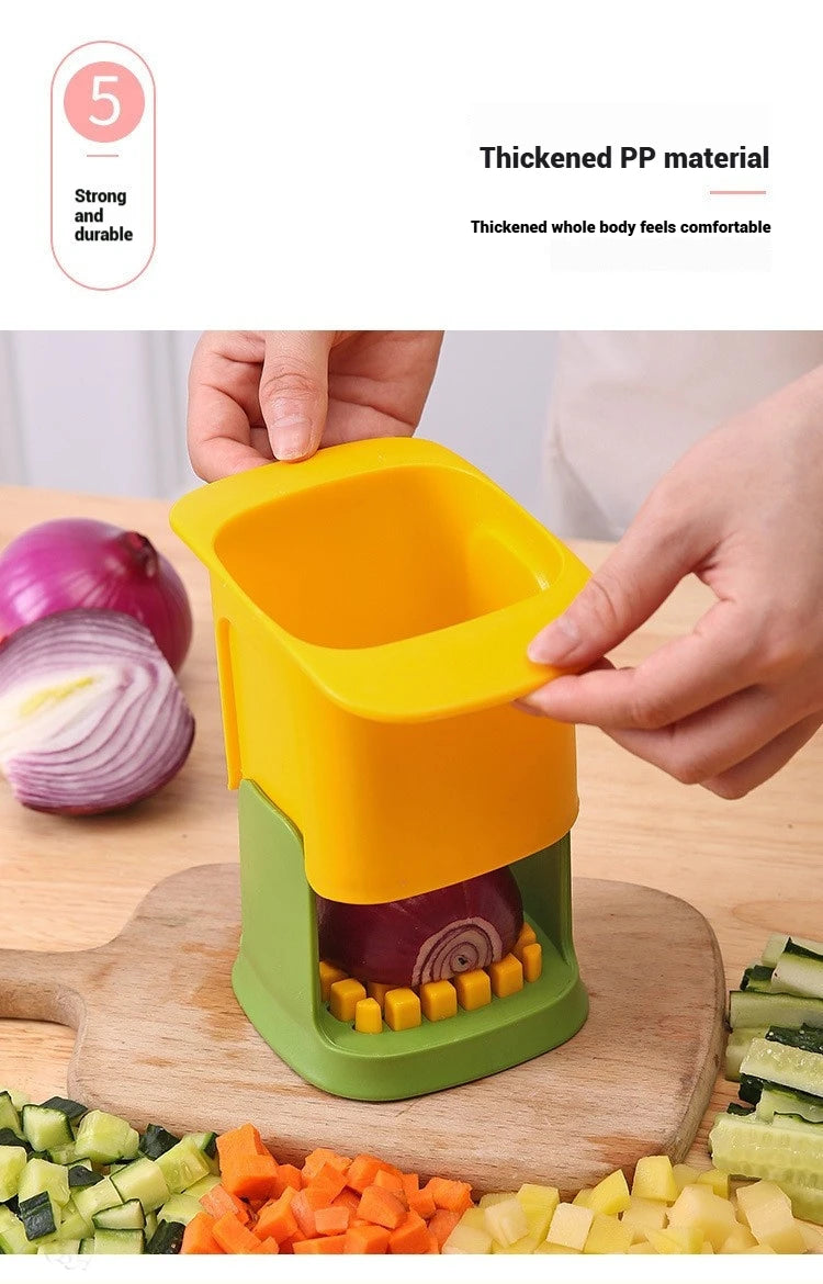 1pc Multi-functional Vegetable Shredder Chip Knife Household Garlic Press Onion Dicer Cucumber Potato Slicer Kitchen Tools