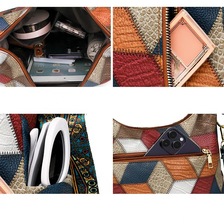 Women Bag Soft PU Leather Purse Quality Female Shoulder Messenger Bag Designer Large Capacity Handbag Ladies Shoulder Packs