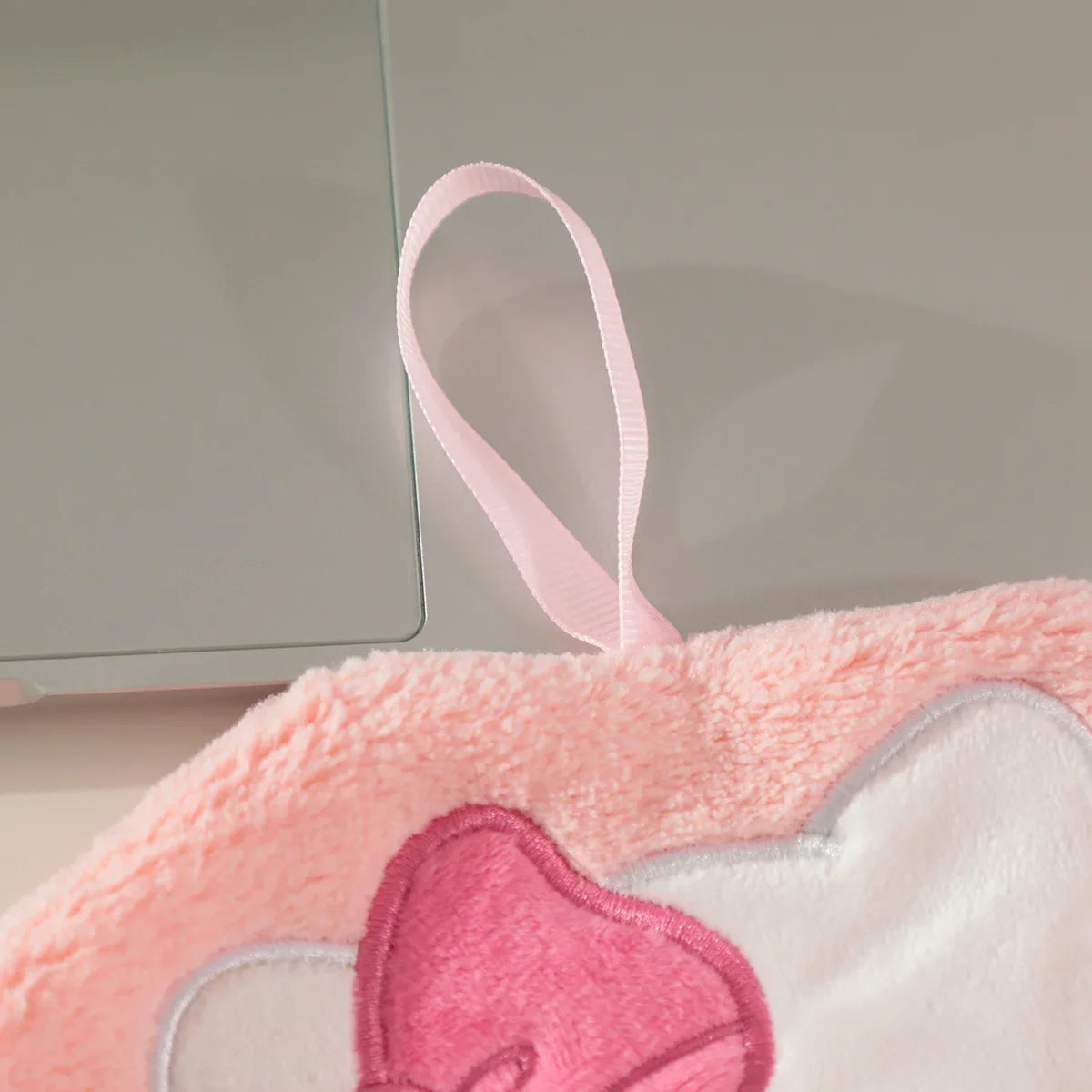 Hello Kitty Towel Kitchen Bathroom Kawaii Cinnamoroll Coral Velvet Hanging Kitchen Children's Absorbent Hand Towel Square Towel