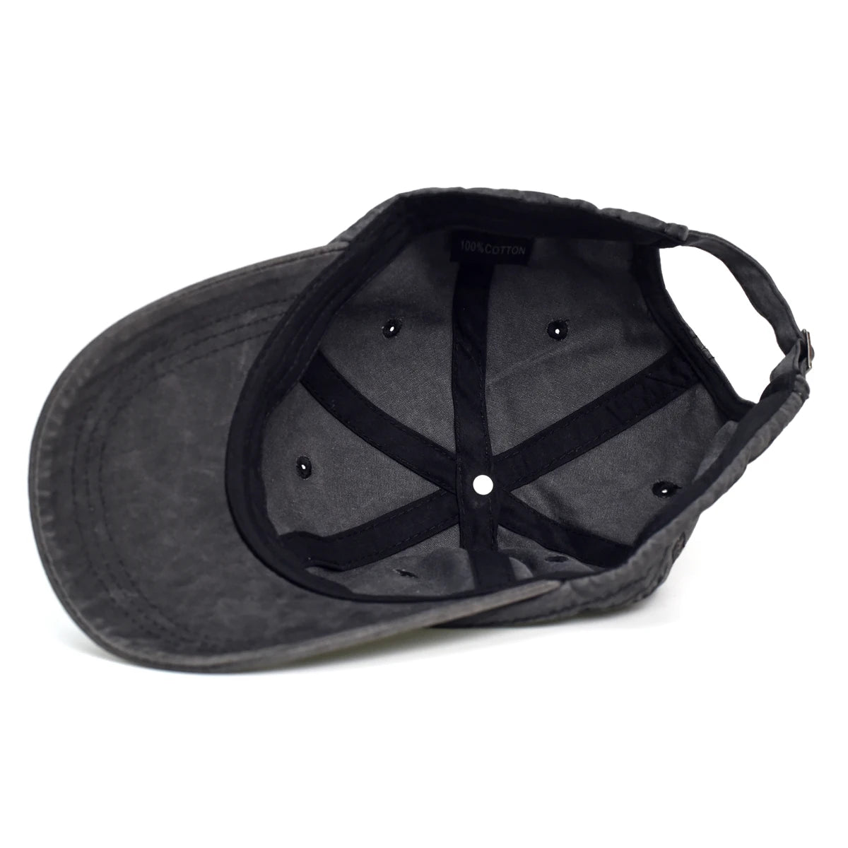 Washed Cotton Baseball Cap Men Women Casual Vintage Dad Hat Adjustable Trucker Style Low Profile Outdoor