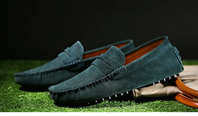 Shoes Men Casual Shoes Fashion Men Shoes Genuine Leather Men Loafers Moccasins Slip on Men Flats Male Driving Shoes