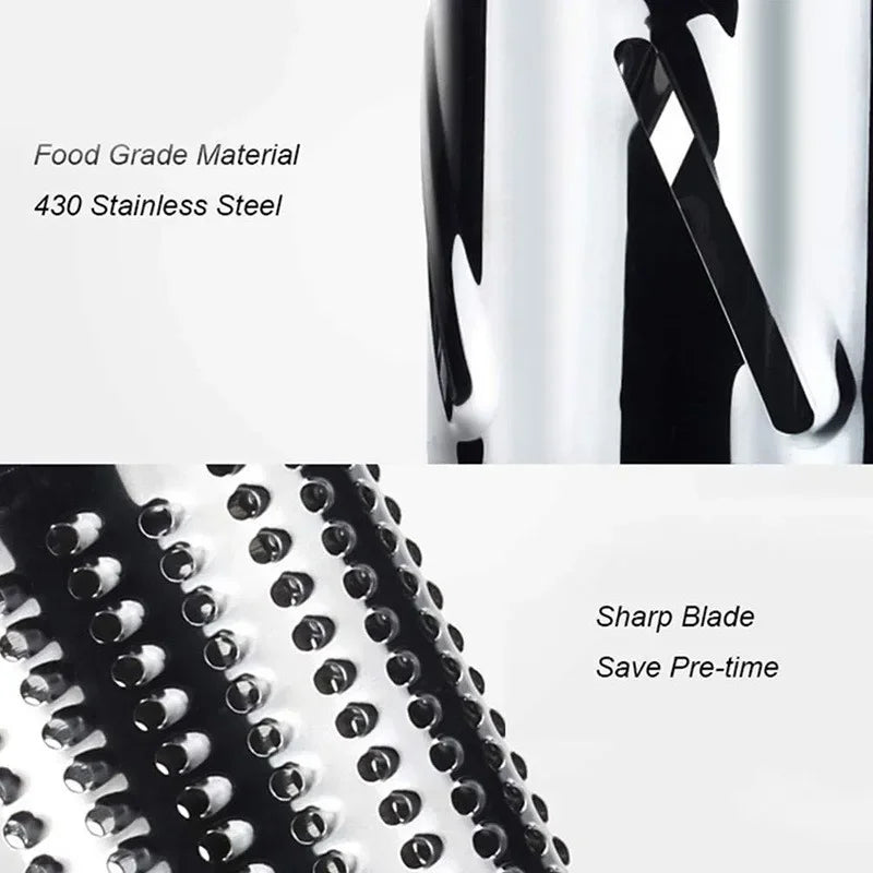 Multifunctional Roller Vegetable Cutter Hand Crank Home Kitchen Shredder Potato Grater