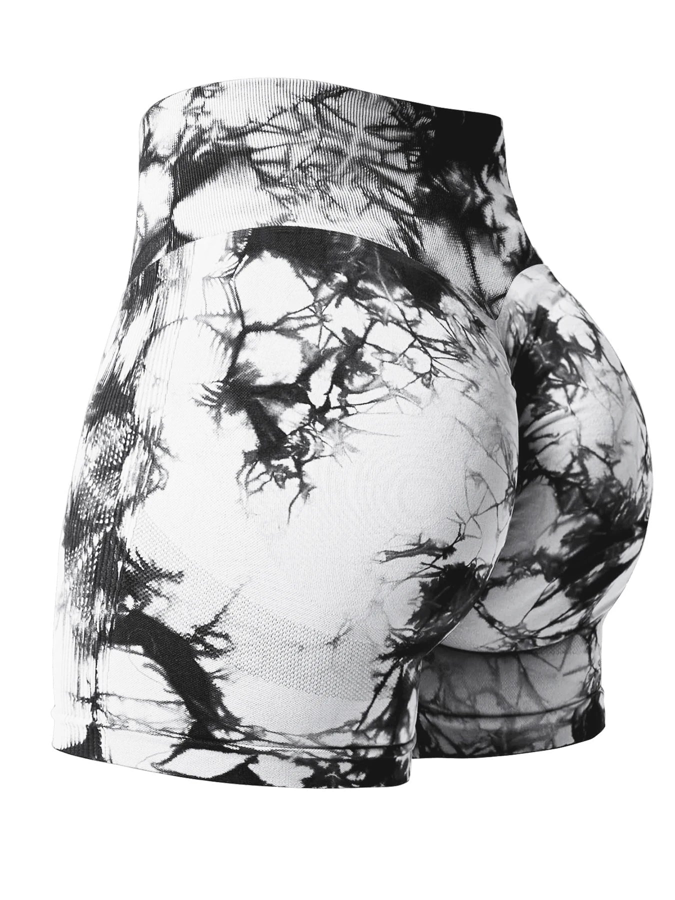 16 Color Sexy Tie Dye Shorts Woman Fitness Seamless Butt Lifting Shorts One Pieces Activewear Running Outdoors