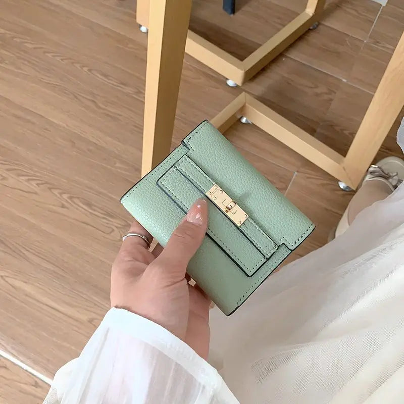 Fashion Purse Female Mini Wallet Portable Women's Wallet coin purse Ladies Clutch Luxury card holder Small Folding Short Clutch