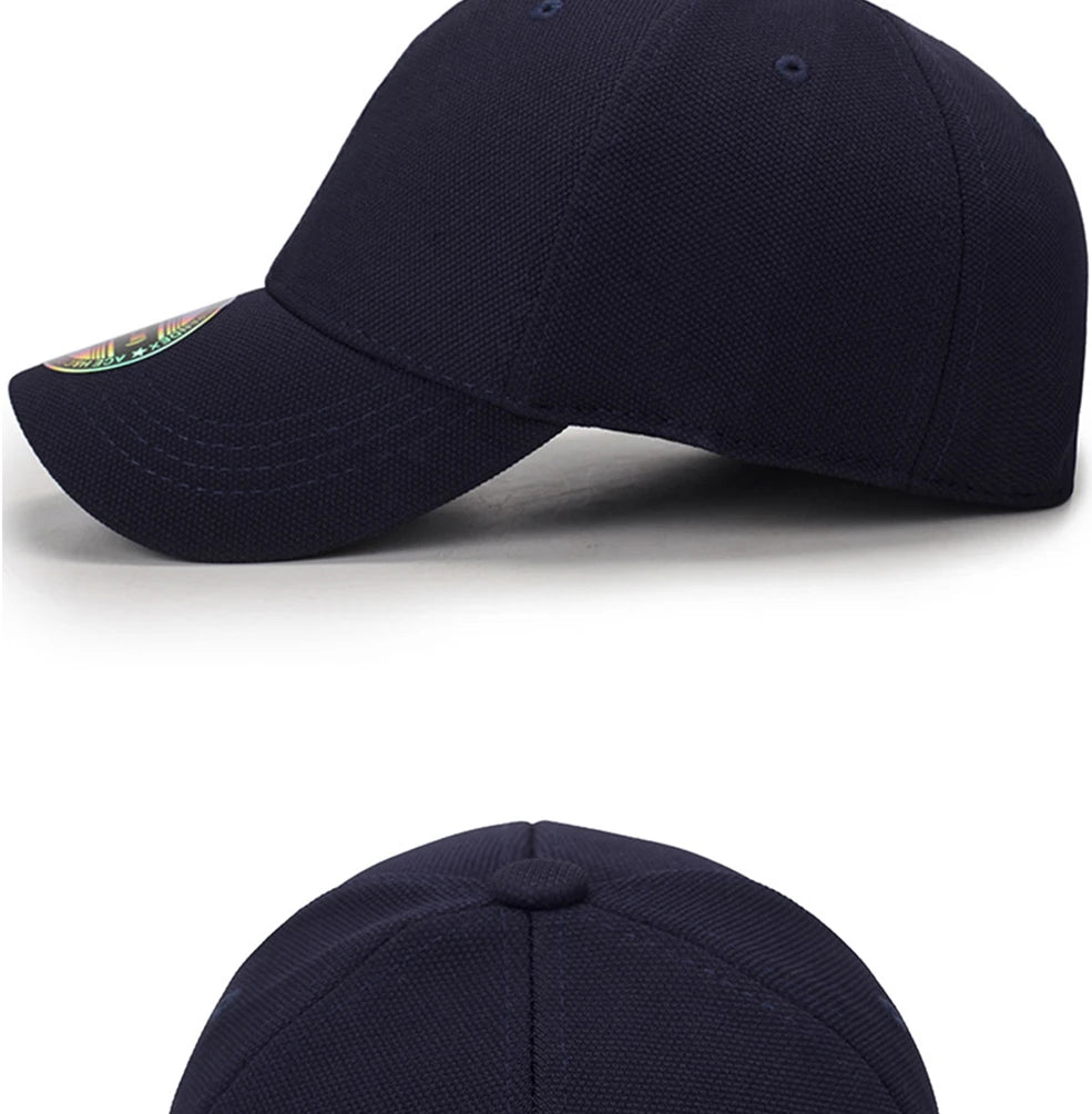 High Quality Baseball Cap Men Snapback Hats Caps Men  Fitted Closed Full Cap Women Gorras Bone Male Trucker Hat Casquette