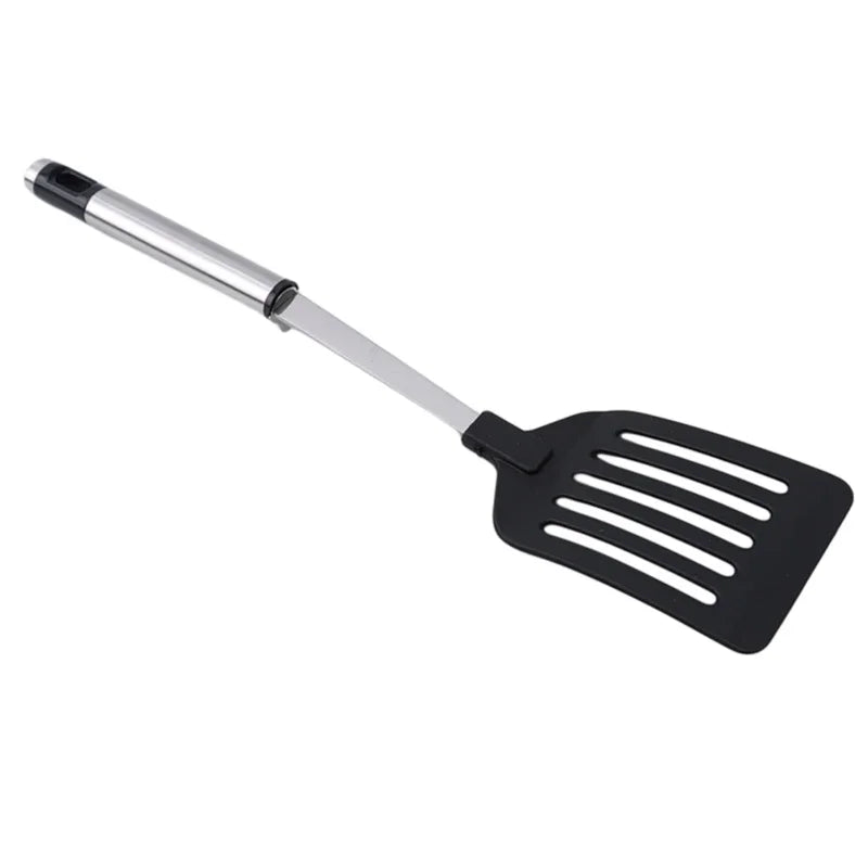 Stainless Steel Turners Kitchen Tools  Nylon Handle  Spatula  Fried Shovel Egg Fish Frying  Pan  Scoop  Spatula  Cooking  Tool