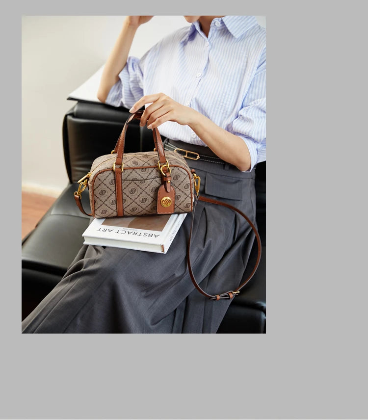 Luxury Best Superstar Show Commuter Bag Elegant Tote Purse Shopper For Business Women With Leather Material