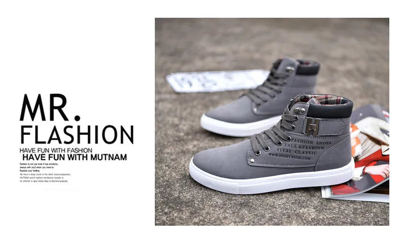 Brand Designer Men's Sneakers Comfortable Casual Shoes Fashion Non-slip Platform Shoes New Lightweight Sneakers Tenis Masculino