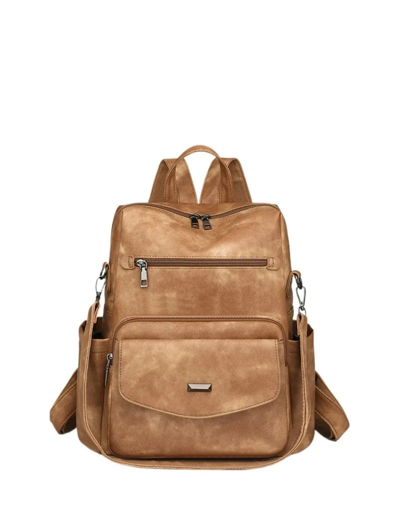 Backpack Purse for Women Fashion Leather Backpack Purse Designer Casual Travel College Backpack Convertible Shoulder Bag