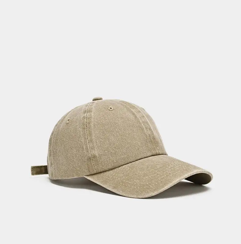 Baseball Cap Washed Cotton Men Women Snapback Hat Vintage Hip Hop Caps Solid Color Dad Hat Bone Casquette Outdoor Casual Sport