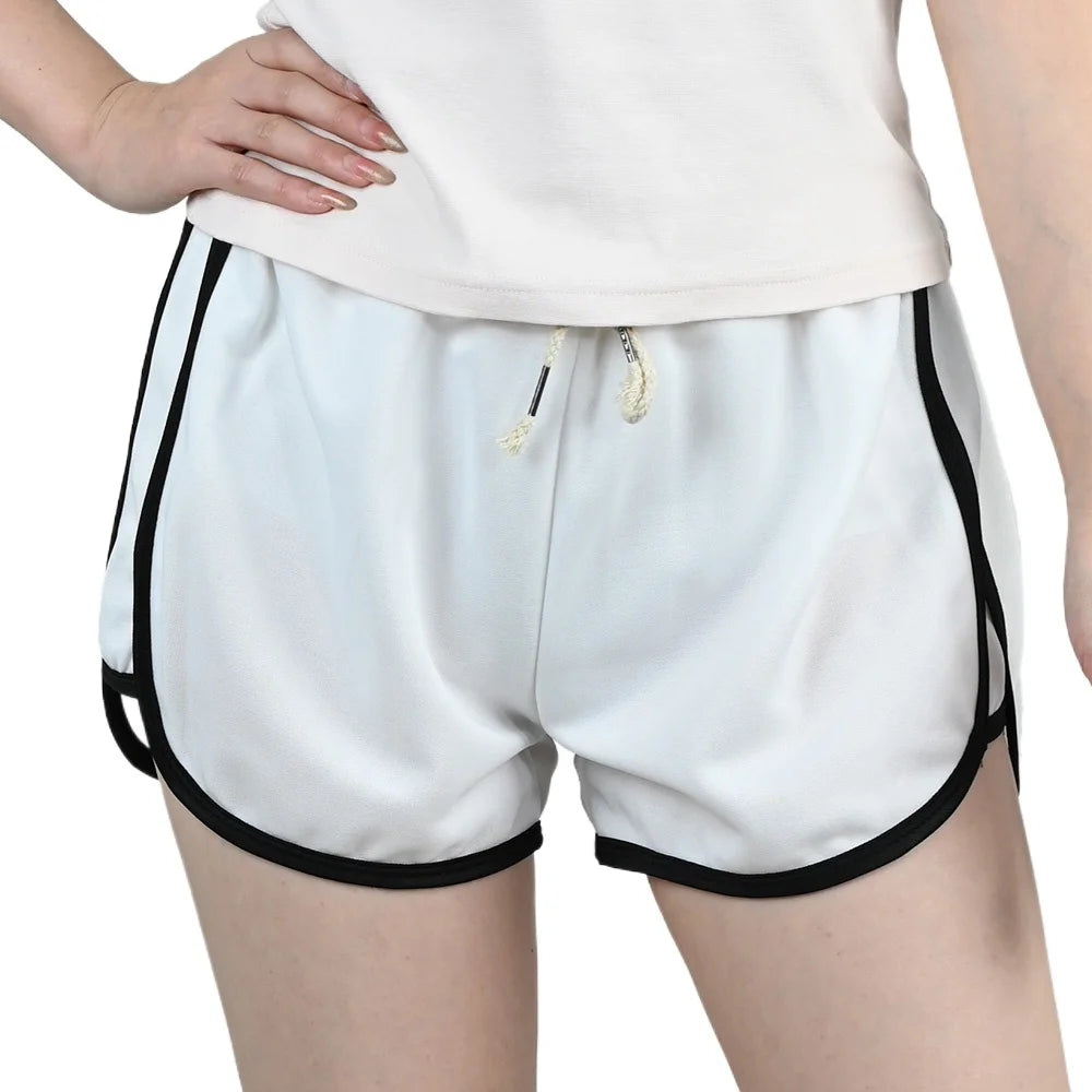 Women's Sports Shorts With Drawstring S-3XL Girl Fitness Running Yoga Shorts Breathable Woman Quick-Dry Casual Athletic Pants